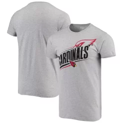 Men's G-III Sports by Carl Banks Heathered Charcoal Arizona Cardinals Prime Time Wordmark T-Shirt