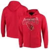 Men's G-III Sports by Carl Banks Cardinal Arizona Cardinals Perfect Season Full-Zip Hoodie -G-III Sales Shop 4045496