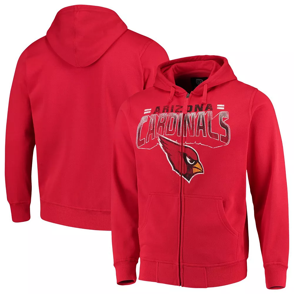 Men's G-III Sports by Carl Banks Cardinal Arizona Cardinals Perfect Season Full-Zip Hoodie 3 Men's G-III Sports by Carl Banks Cardinal Arizona Cardinals Perfect Season Full-Zip Hoodie