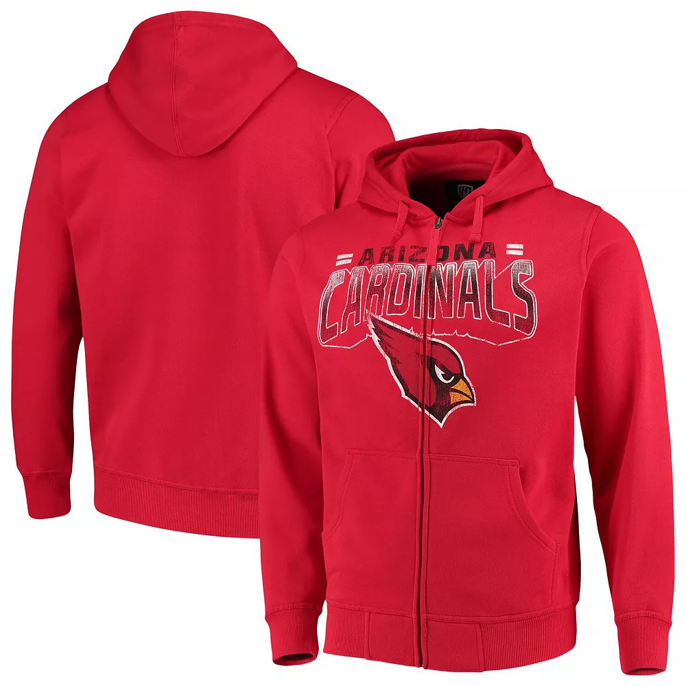 Men's G-III Sports by Carl Banks Cardinal Arizona Cardinals Perfect Season Full-Zip Hoodie 4 Men's G-III Sports by Carl Banks Cardinal Arizona Cardinals Perfect Season Full-Zip Hoodie - Image 2