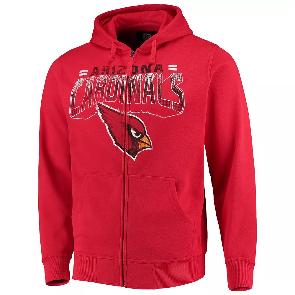 Men's G-III Sports by Carl Banks Cardinal Arizona Cardinals Perfect Season Full-Zip Hoodie 5 Men's G-III Sports by Carl Banks Cardinal Arizona Cardinals Perfect Season Full-Zip Hoodie - Image 3
