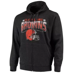 Men's G-III Sports by Carl Banks Charcoal Cleveland Browns Perfect Season Full-Zip Hoodie 8 Men's G-III Sports by Carl Banks Charcoal Cleveland Browns Perfect Season Full-Zip Hoodie -G-III Sales Shop 4053246 ALT2