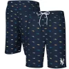 Men's G-III Sports by Carl Banks Navy New York Yankees Anchor Swim Trunks