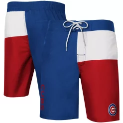 Men's G-III Sports by Carl Banks Royal Chicago Cubs Breeze Swim Trunks