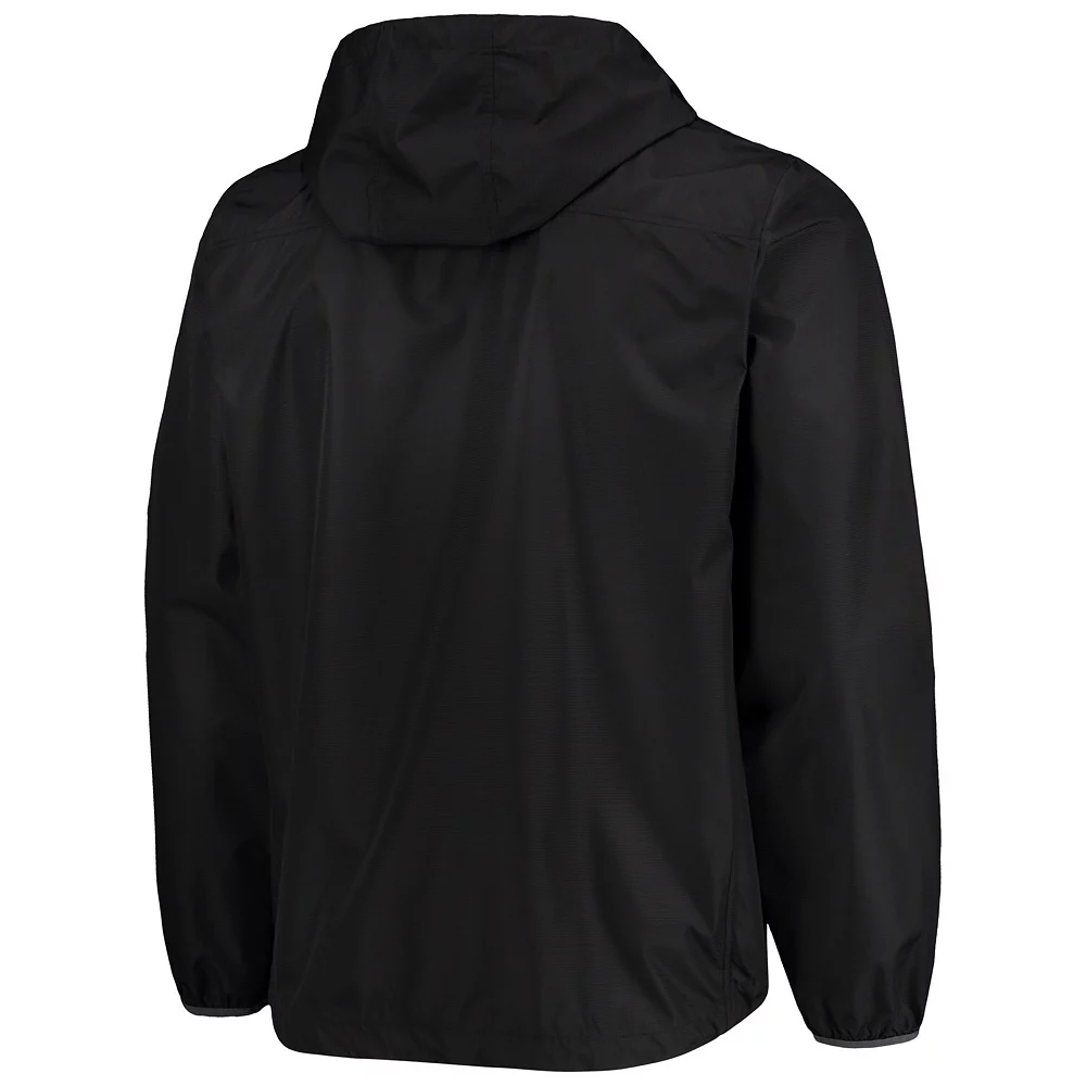 Men's G-III Sports by Carl Banks Black Cincinnati Reds Double Play Lightweight Hoodie Jacket 5 Men's G-III Sports by Carl Banks Black Cincinnati Reds Double Play Lightweight Hoodie Jacket - Image 3