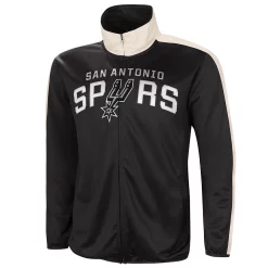 Men's G-III Sports by Carl Banks Black/White San Antonio Spurs Zone Blitz Tricot Full-Zip Track Jacket 8 Men's G-III Sports by Carl Banks Black/White San Antonio Spurs Zone Blitz Tricot Full-Zip Track Jacket -G-III Sales Shop 5039280 ALT2