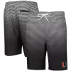 Men's G-III Sports by Carl Banks Black Miami Hurricanes Ocean Swim Trunks 2 Men's G-III Sports by Carl Banks Black Miami Hurricanes Ocean Swim Trunks -G-III Sales Shop 5039356