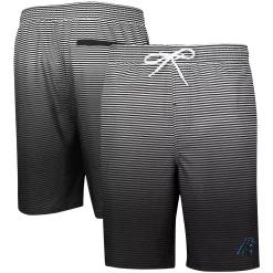 Men's G-III Sports by Carl Banks Black Carolina Panthers Ocean Swim Trunks