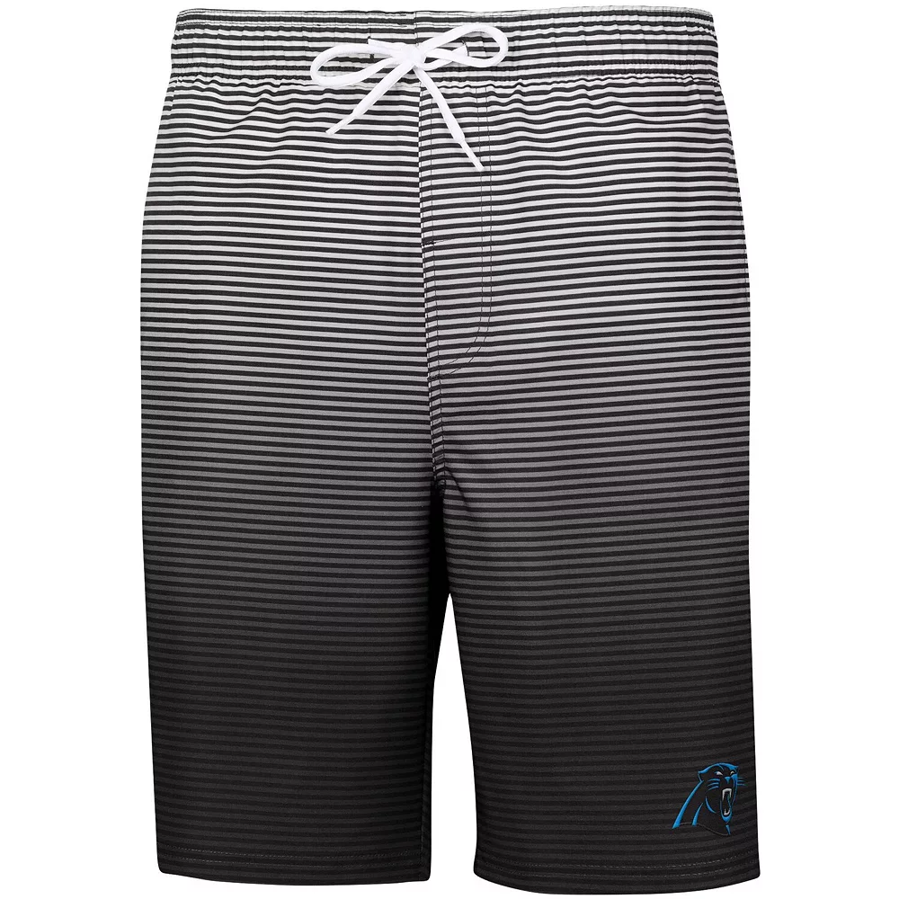 Men's G-III Sports by Carl Banks Black Carolina Panthers Ocean Swim Trunks 5 Men's G-III Sports by Carl Banks Black Carolina Panthers Ocean Swim Trunks - Image 3