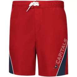 Men's G-III Sports by Carl Banks Red Washington Capitals Sunrise Volley Swim Shorts 7 Men's G-III Sports by Carl Banks Red Washington Capitals Sunrise Volley Swim Shorts -G-III Sales Shop 5054232 ALT2