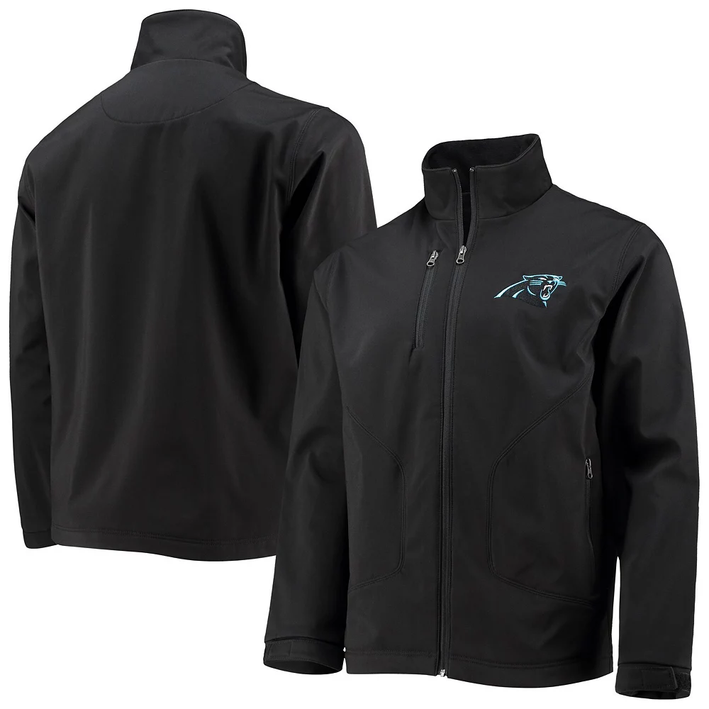 Men's G-III Sports by Carl Banks Black Carolina Panthers Strong Side Full-Zip Jacket 4 Men's G-III Sports by Carl Banks Black Carolina Panthers Strong Side Full-Zip Jacket - Image 2