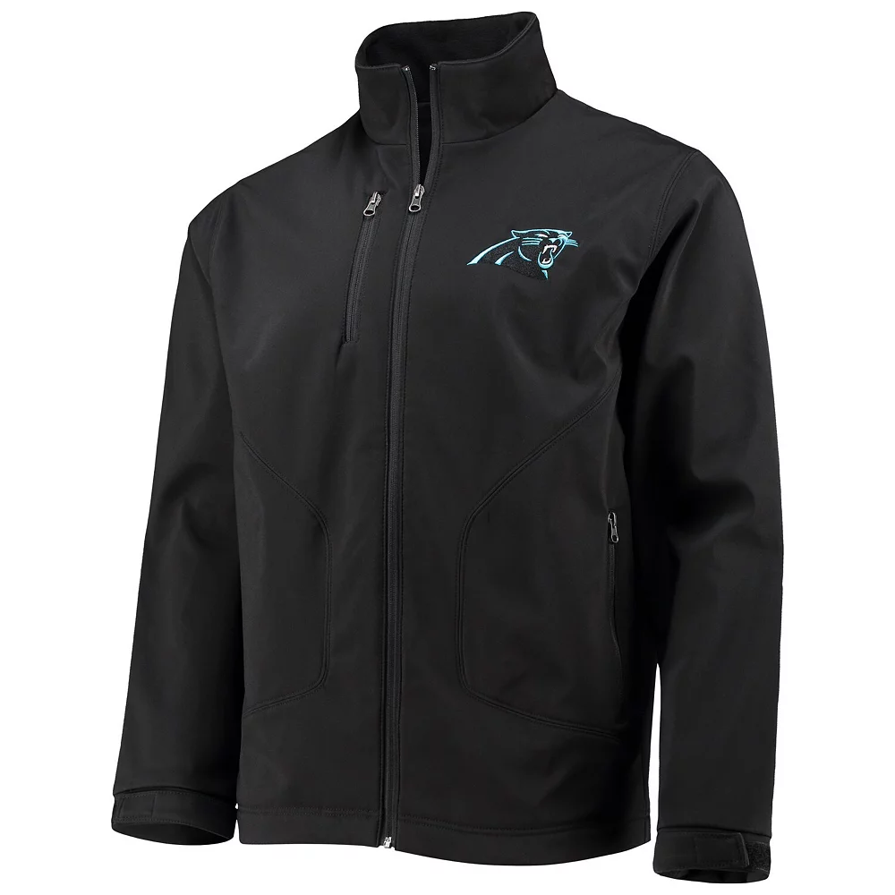 Men's G-III Sports by Carl Banks Black Carolina Panthers Strong Side Full-Zip Jacket 5 Men's G-III Sports by Carl Banks Black Carolina Panthers Strong Side Full-Zip Jacket - Image 3