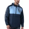 Men's G-III Sports by Carl Banks Navy/Light Blue Tampa Bay Rays Lineman Half-Zip Hoodie Jacket 1 Men's G-III Sports by Carl Banks Navy/Light Blue Tampa Bay Rays Lineman Half-Zip Hoodie Jacket -G-III Sales Shop 5375483