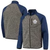 Men's G-III Sports by Carl Banks Charcoal/Royal Toronto Maple Leafs Switchback Transitional Raglan Full-Zip Jacket -G-III Sales Shop 5376083