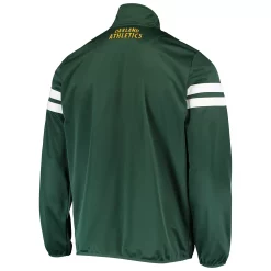 Men's G-III Sports by Carl Banks Green/Gold Oakland Athletics Power Pitcher Full-Zip Track Jacket 9 Men's G-III Sports by Carl Banks Green/Gold Oakland Athletics Power Pitcher Full-Zip Track Jacket -G-III Sales Shop 5683668 ALT3