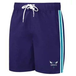 Men's G-III Sports by Carl Banks Purple/Teal Charlotte Hornets Sand Beach Volley Swim Shorts -G-III Sales Shop 5694559 ALT2