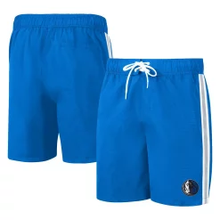 Men's G-III Sports by Carl Banks Blue Dallas Mavericks Sand Beach Volley Swim Shorts -G-III Sales Shop 5695269 ALT