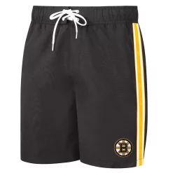Men's G-III Sports by Carl Banks Black Boston Bruins Sand Beach Swim Shorts 7 Men's G-III Sports by Carl Banks Black Boston Bruins Sand Beach Swim Shorts -G-III Sales Shop 5695361 ALT2