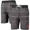 Men's G-III Sports by Carl Banks Charcoal San Francisco Giants Horizon Volley Swim Trunks