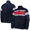 Men's G-III Sports by Carl Banks Navy New Orleans Pelicans Power Pitcher Full-Zip Track Jacket