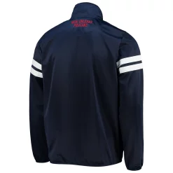 Men's G-III Sports by Carl Banks Navy New Orleans Pelicans Power Pitcher Full-Zip Track Jacket -G-III Sales Shop 5727574 ALT3