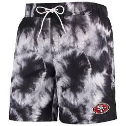 Men's G-III Sports by Carl Banks Black San Francisco 49ers Splash Volley Swim Shorts -G-III Sales Shop 5729190 ALT2