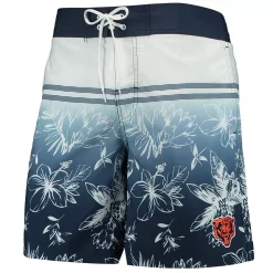 Men's G-III Sports by Carl Banks Navy Chicago Bears Island Volley Swim Shorts -G-III Sales Shop 5730063 ALT2
