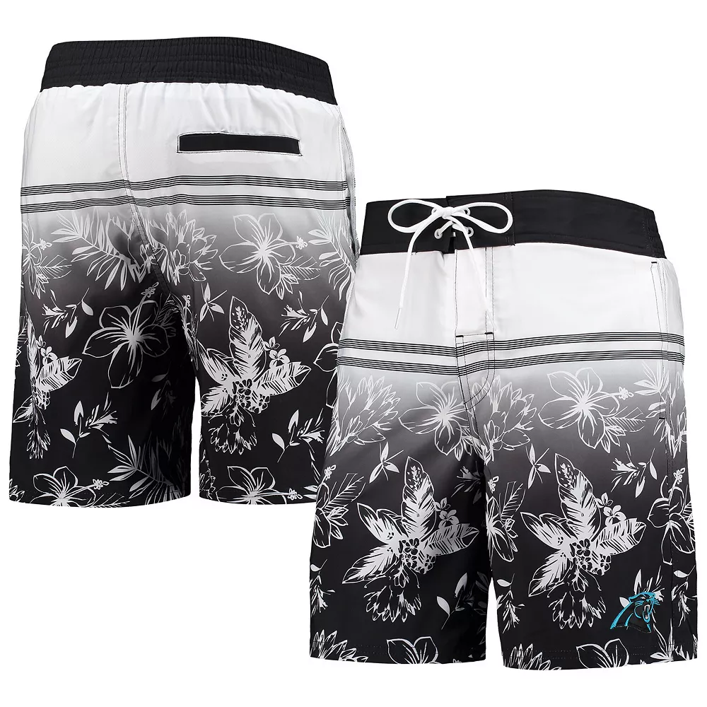 Men's G-III Sports by Carl Banks Black Carolina Panthers Island Volley Swim Shorts 4 Men's G-III Sports by Carl Banks Black Carolina Panthers Island Volley Swim Shorts - Image 2