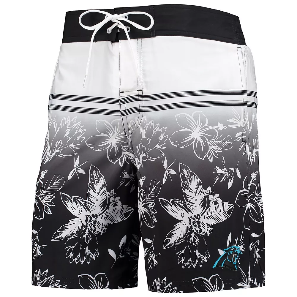 Men's G-III Sports by Carl Banks Black Carolina Panthers Island Volley Swim Shorts 5 Men's G-III Sports by Carl Banks Black Carolina Panthers Island Volley Swim Shorts - Image 3