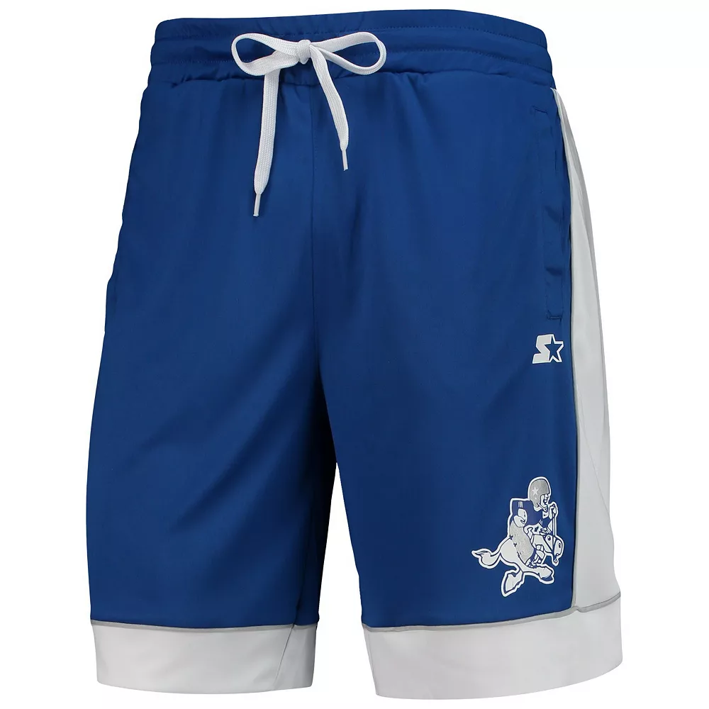 Men's G-III Sports by Carl Banks Royal/White Dallas Cowboys Fan Favorite Fashion Shorts 5 Men's G-III Sports by Carl Banks Royal/White Dallas Cowboys Fan Favorite Fashion Shorts - Image 3