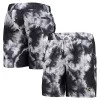Men's G-III Sports by Carl Banks Black Baltimore Ravens Splash Volley Swim Shorts