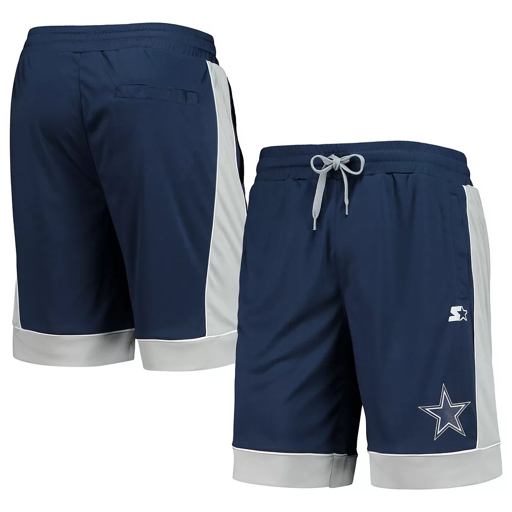 Men's G-III Sports by Carl Banks Navy/Gray Dallas Cowboys Fan Favorite Fashion Shorts 3 Men's G-III Sports by Carl Banks Navy/Gray Dallas Cowboys Fan Favorite Fashion Shorts
