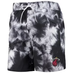 Men's G-III Sports by Carl Banks Black Miami Heat Splash Volley Swim Shorts 8 Men's G-III Sports by Carl Banks Black Miami Heat Splash Volley Swim Shorts -G-III Sales Shop 5752620 ALT2