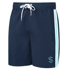 Men's G-III Sports by Carl Banks Deep Sea Blue Seattle Kraken Sand Beach Swim Shorts -G-III Sales Shop 5761539 ALT2