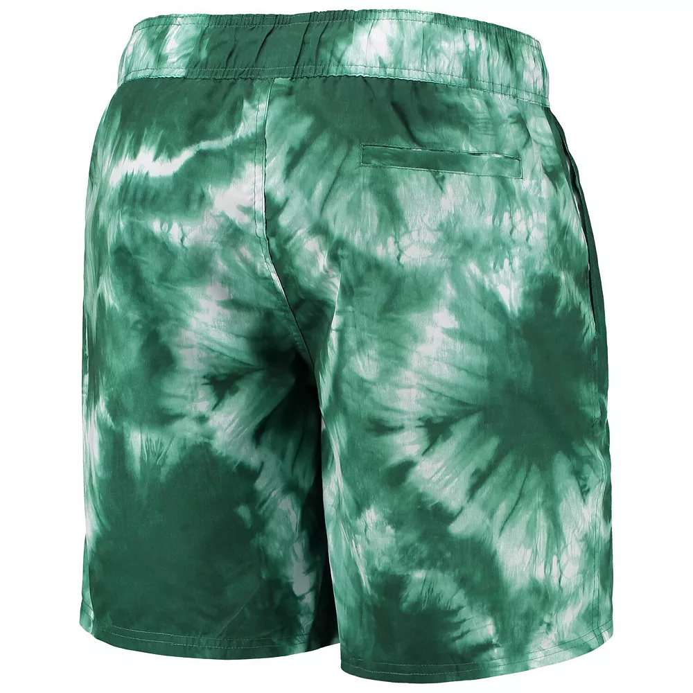 Men's G-III Sports by Carl Banks Green Green Bay Packers Splash Volley Swim Shorts 6 Men's G-III Sports by Carl Banks Green Green Bay Packers Splash Volley Swim Shorts - Image 4