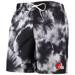 Men's G-III Sports by Carl Banks Black Cleveland Browns Splash Volley Swim Shorts 8 Men's G-III Sports by Carl Banks Black Cleveland Browns Splash Volley Swim Shorts -G-III Sales Shop 5761696 ALT2