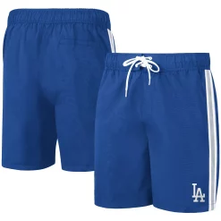 Men's G-III Sports by Carl Banks Royal Los Angeles Dodgers Sand Beach Volley Swim Shorts