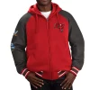 Men's G-III Sports by Carl Banks Red Tampa Bay Buccaneers Defender Raglan Full-Zip Hoodie Varsity Jacket 2 Men's G-III Sports by Carl Banks Red Tampa Bay Buccaneers Defender Raglan Full-Zip Hoodie Varsity Jacket -G-III Sales Shop 6027722