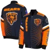 Men's G-III Sports by Carl Banks Navy Chicago Bears Extreme Redzone Full-Snap Varsity Jacket 1 Men's G-III Sports by Carl Banks Navy Chicago Bears Extreme Redzone Full-Snap Varsity Jacket -G-III Sales Shop 6080508