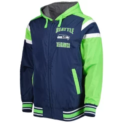 Men's G-III Sports by Carl Banks College Navy/Gray Seattle Seahawks Extreme Full Back Reversible Hoodie Full-Zip Jacket 8 Men's G-III Sports by Carl Banks College Navy/Gray Seattle Seahawks Extreme Full Back Reversible Hoodie Full-Zip Jacket -G-III Sales Shop 6091610 ALT2