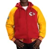 Men's G-III Sports by Carl Banks Red Kansas City Chiefs Defender Raglan Full-Zip Hoodie Varsity Jacket 2 Men's G-III Sports by Carl Banks Red Kansas City Chiefs Defender Raglan Full-Zip Hoodie Varsity Jacket -G-III Sales Shop 6126960