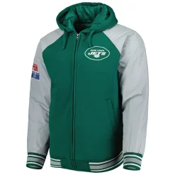 Men's G-III Sports by Carl Banks Green New York Jets Defender Raglan Full-Zip Hoodie Varsity Jacket 8 Men's G-III Sports by Carl Banks Green New York Jets Defender Raglan Full-Zip Hoodie Varsity Jacket -G-III Sales Shop 6129263 ALT2