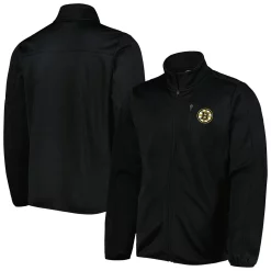G-III Sales Shop 6 Men's G-III Sports by Carl Banks Black Boston Bruins Closer Transitional Full-Zip Jacket