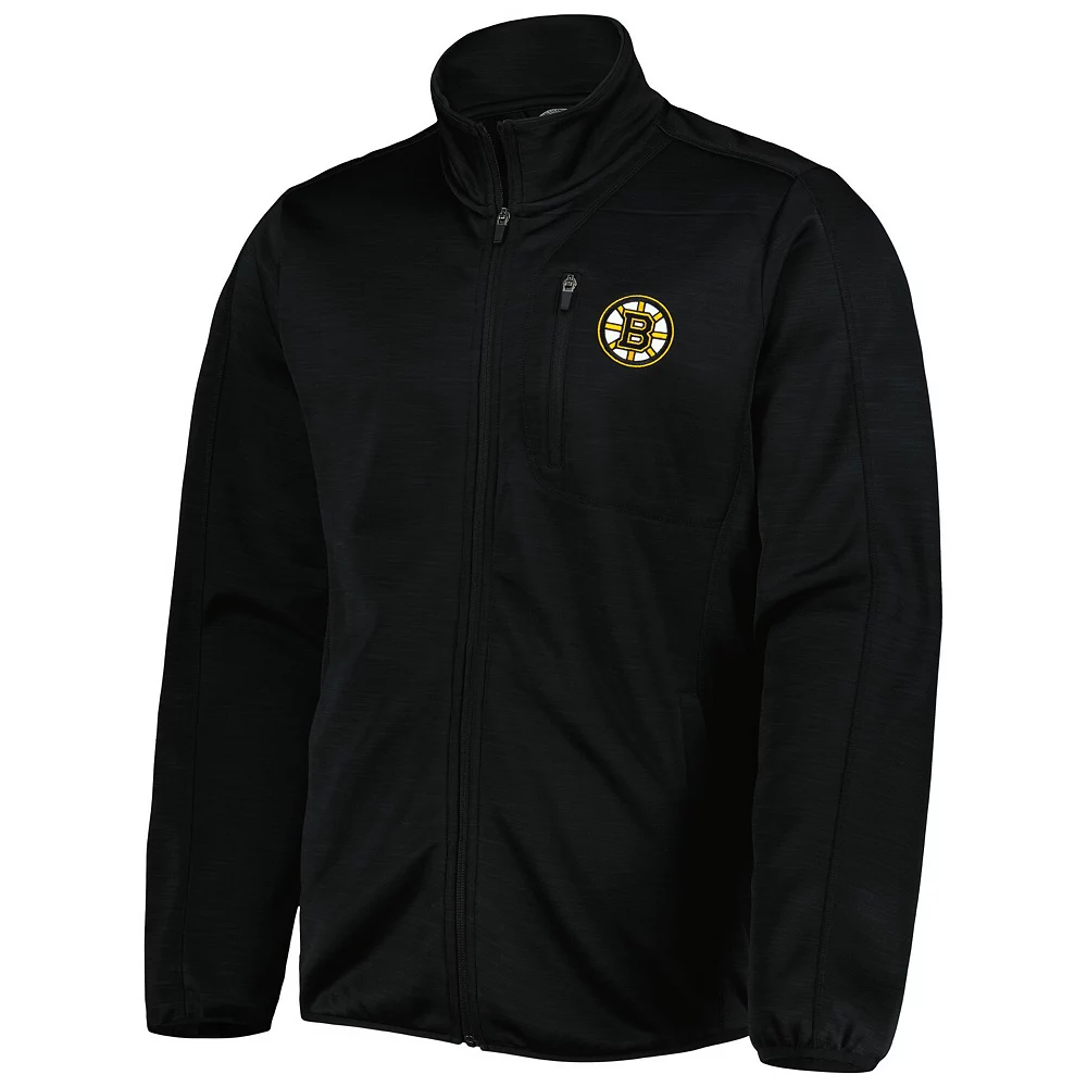 Men's G-III Sports by Carl Banks Black Boston Bruins Closer Transitional Full-Zip Jacket 4 Men's G-III Sports by Carl Banks Black Boston Bruins Closer Transitional Full-Zip Jacket - Image 3