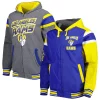 Men's G-III Sports by Carl Banks Royal/Gray Los Angeles Rams Extreme Full Back Reversible Hoodie Full-Zip Jacket 2 Men's G-III Sports by Carl Banks Royal/Gray Los Angeles Rams Extreme Full Back Reversible Hoodie Full-Zip Jacket -G-III Sales Shop 6135006