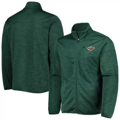 Men's G-III Sports by Carl Banks Green Minnesota Wild Closer Transitional Full-Zip Jacket -G-III Sales Shop 6156080 ALT