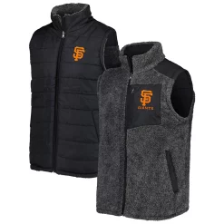 Men's G-III Sports by Carl Banks Orange/Charcoal San Francisco Giants Power Hitter Reversible Full-Zip Vest 7 Men's G-III Sports by Carl Banks Orange/Charcoal San Francisco Giants Power Hitter Reversible Full-Zip Vest -G-III Sales Shop 6156659 ALT