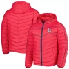Men's G-III Sports by Carl Banks Red St. Louis Cardinals Splitter Soft Down Touch Full-Zip Hoodie Jacket 2 Men's G-III Sports by Carl Banks Red St. Louis Cardinals Splitter Soft Down Touch Full-Zip Hoodie Jacket -G-III Sales Shop 6156676