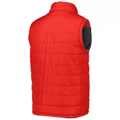 Men's G-III Sports by Carl Banks Red/Charcoal Boston Red Sox Power Hitter Reversible Full-Zip Vest -G-III Sales Shop 6156862 ALT3