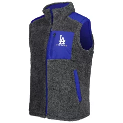 Men's G-III Sports by Carl Banks Royal/Charcoal Los Angeles Dodgers Power Hitter Reversible Full-Zip Vest 8 Men's G-III Sports by Carl Banks Royal/Charcoal Los Angeles Dodgers Power Hitter Reversible Full-Zip Vest -G-III Sales Shop 6156928 ALT2